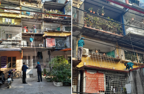 Tháo dỡ “chuồng cọp”, bảo đảm an toàn trong phòng cháy, chữa cháy